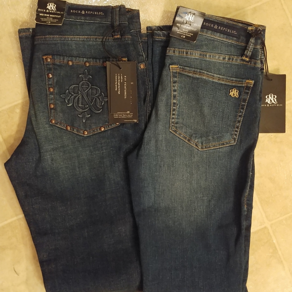 2 pairs of Rock & Republic